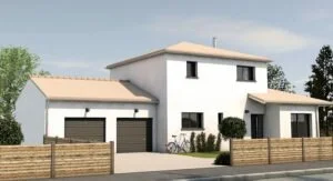 Scene_LE_GALL-PLESSIS-01-FACE-02 Maison traditionnelle - Domeus constructions